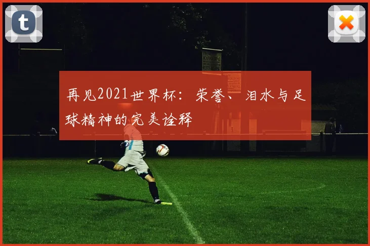 再见2021世界杯:荣誉、泪水与足球精神的完美诠释