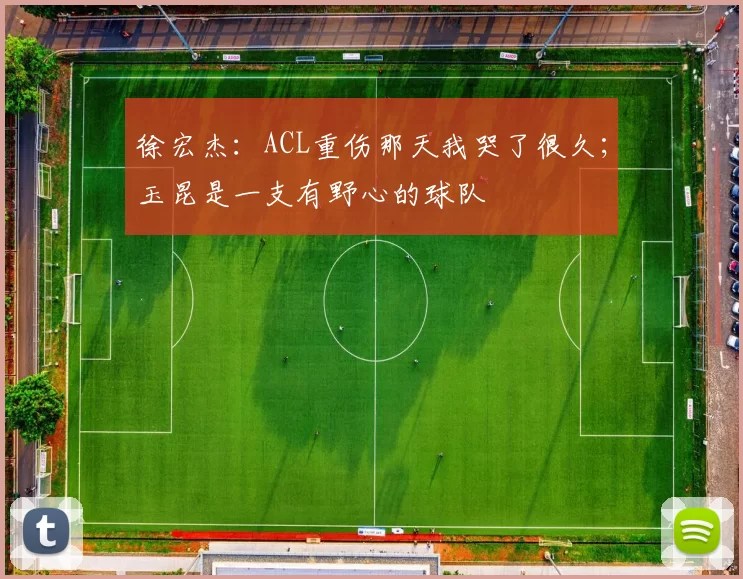 徐宏杰：ACL重伤那天我哭了很久；玉昆是一支有野心的球队